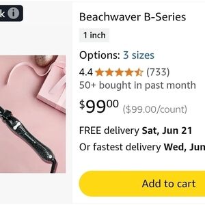 The Beachwaver Co. B-Series Hair Tool - Black
